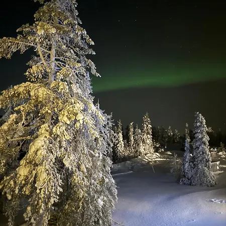 Auroralevi Utsuvaara Northern Lights Retreat, Ski-in-out, 2 Pass Included To Price Apartament