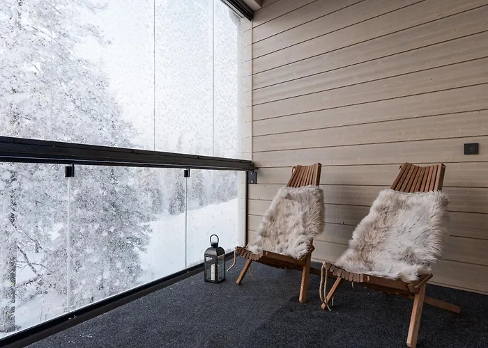 Auroralevi Utsuvaara Northern Lights Retreat, Ski-in-out, 2 Pass Included To Price