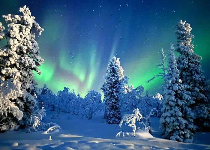Daire Auroralevi Utsuvaara Northern Lights Retreat, Ski-in-out, 2 Pass Included To Price *