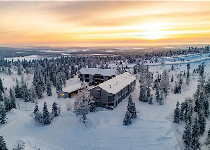 Daire Auroralevi Utsuvaara Northern Lights Retreat, Ski-in-out, 2 Pass Included To Price